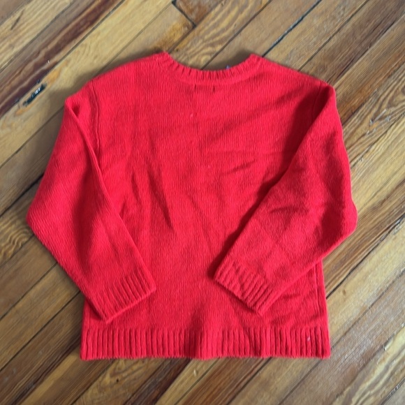 Girl's Vince Camuto Love Heart Valentine's Day Red and White Sweater -NWT - Picture 5 of 8